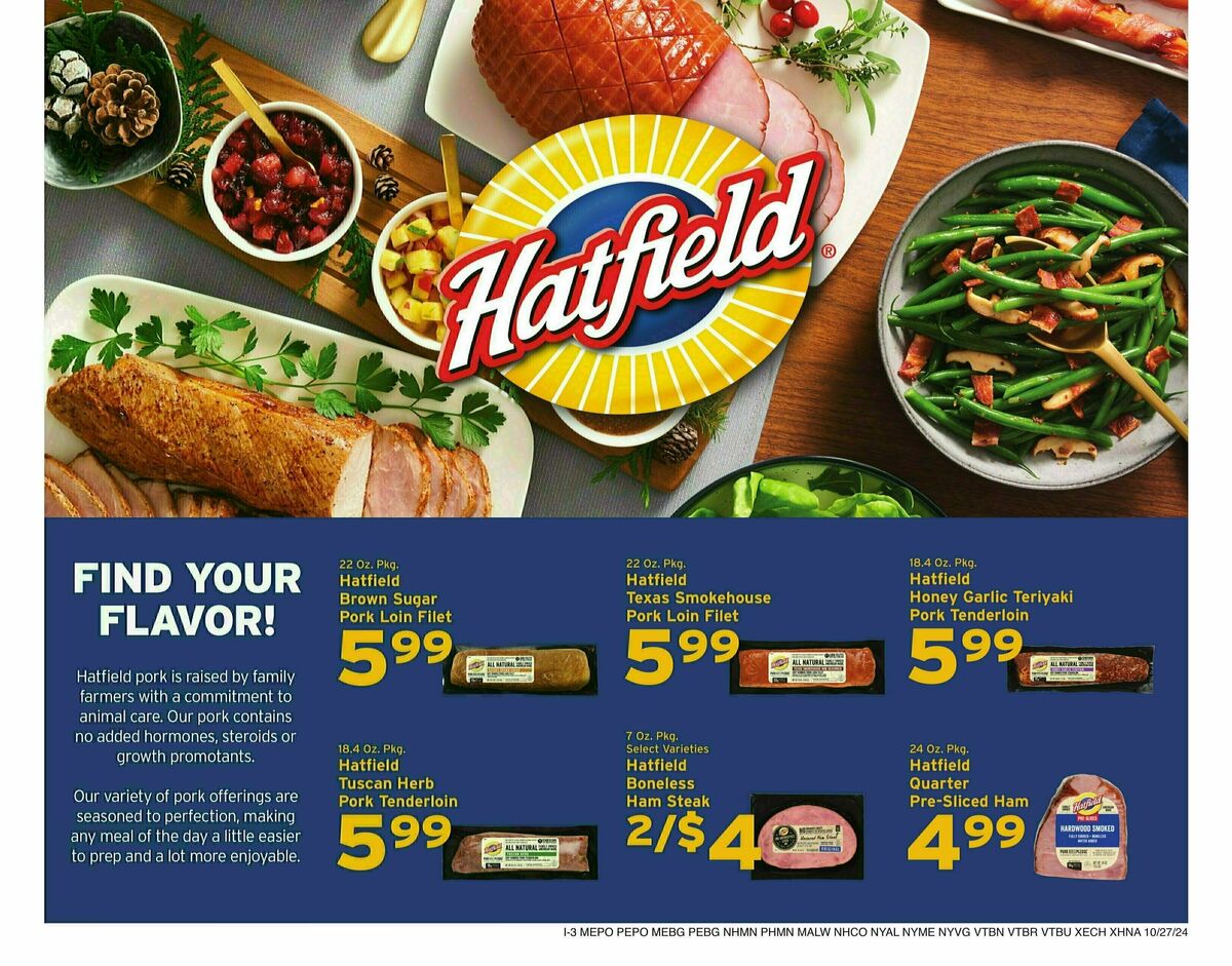 Hannaford Weekly Ad from October 27