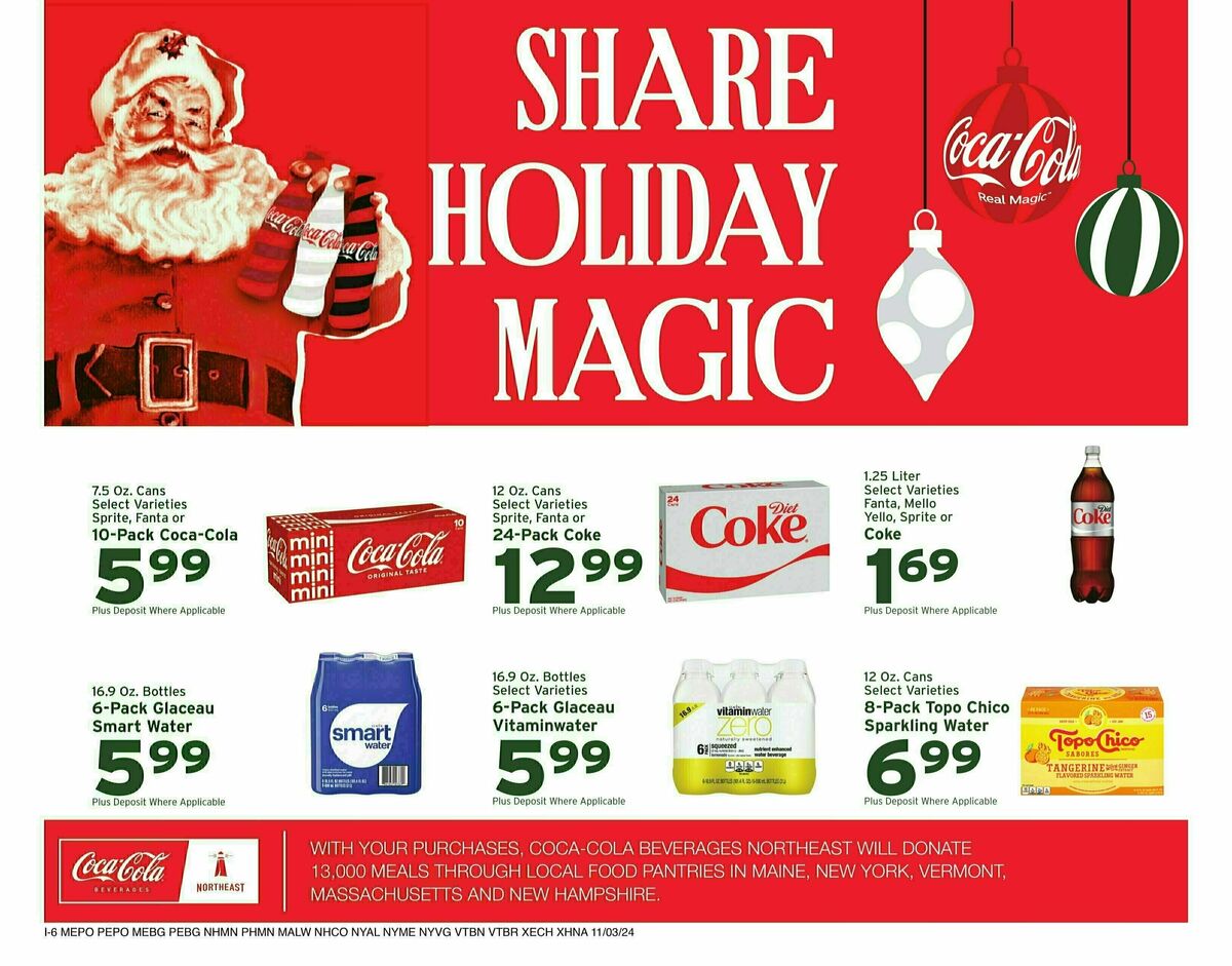 Hannaford Weekly Ad from November 3