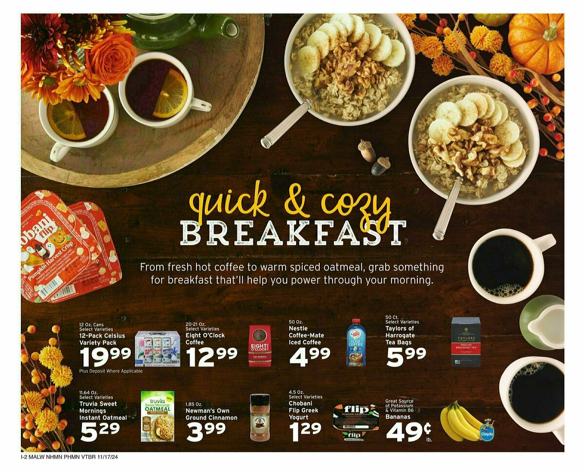 Hannaford Weekly Ad from November 17