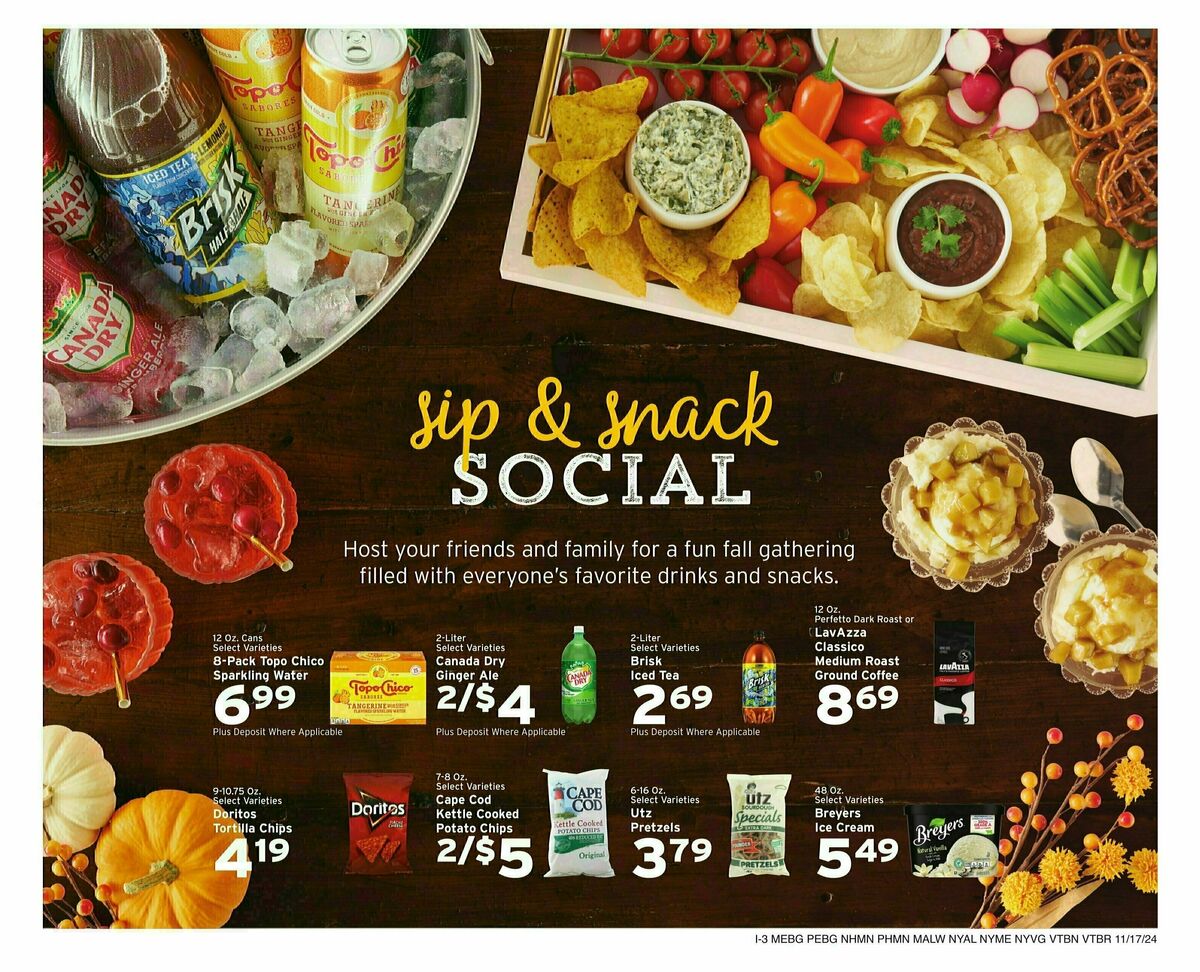 Hannaford Weekly Ad from November 17