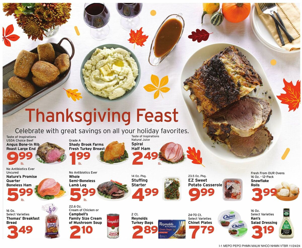 Hannaford Weekly Ad from November 24