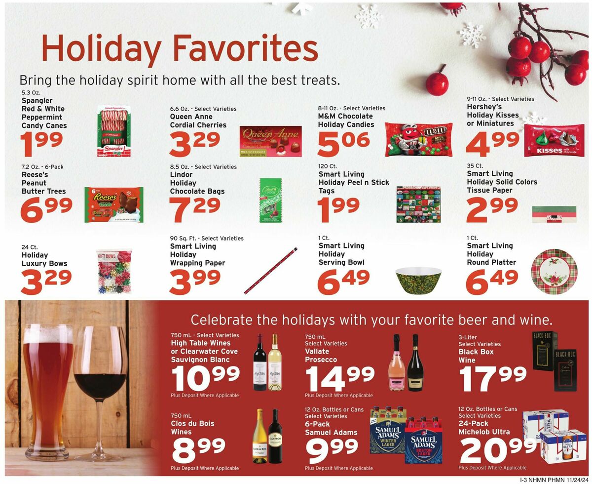 Hannaford Weekly Ad from November 24