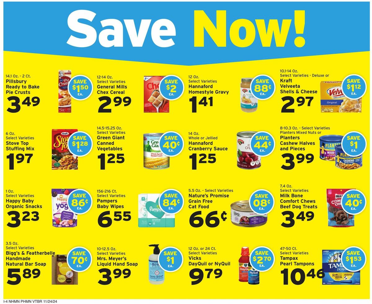 Hannaford Weekly Ad from November 24