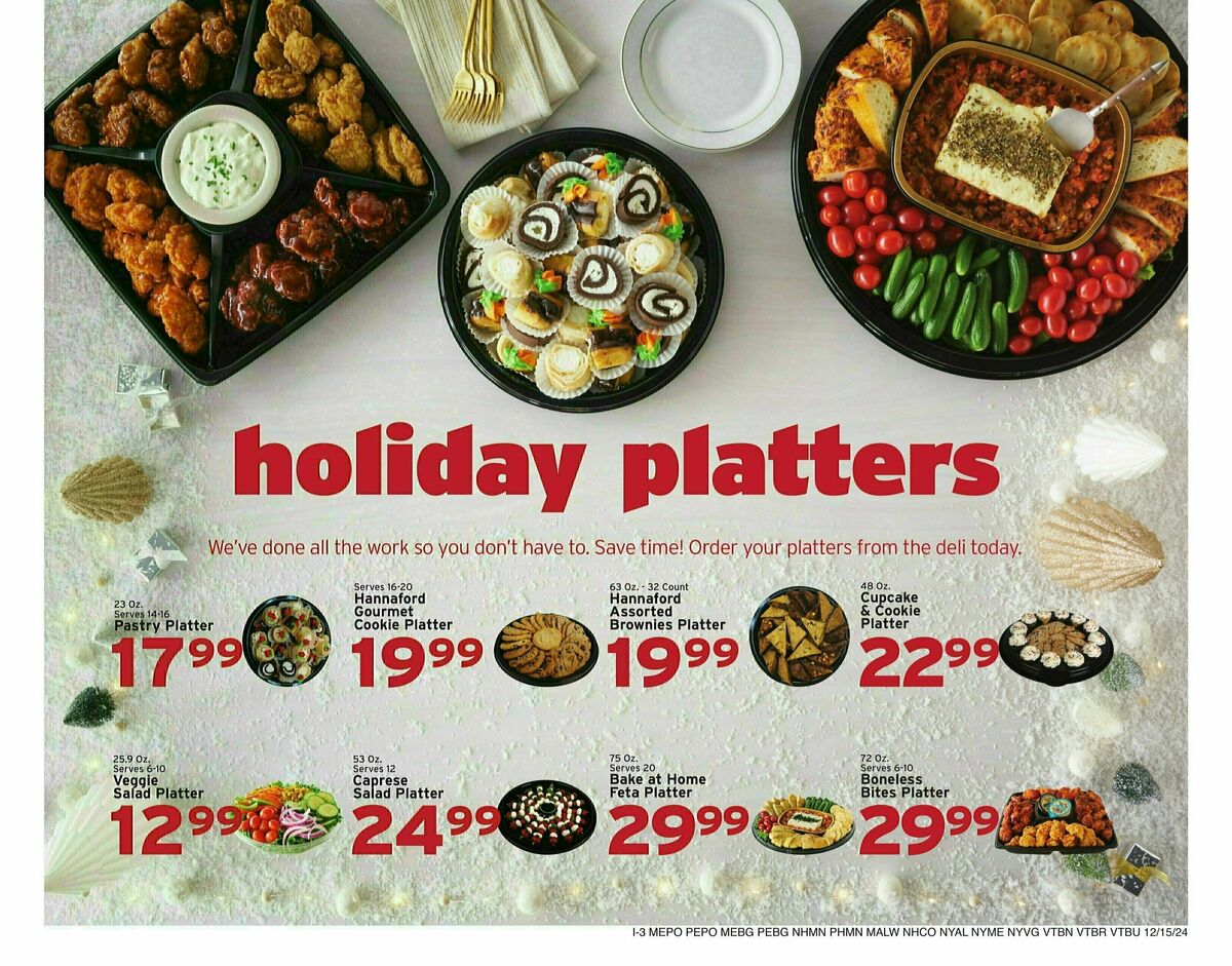 Hannaford Weekly Ad from December 15