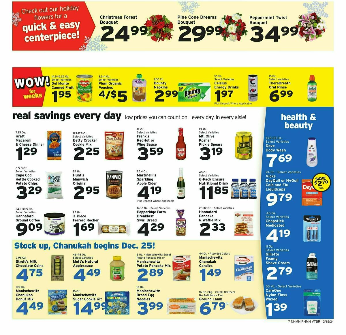 Hannaford Weekly Ad from December 15