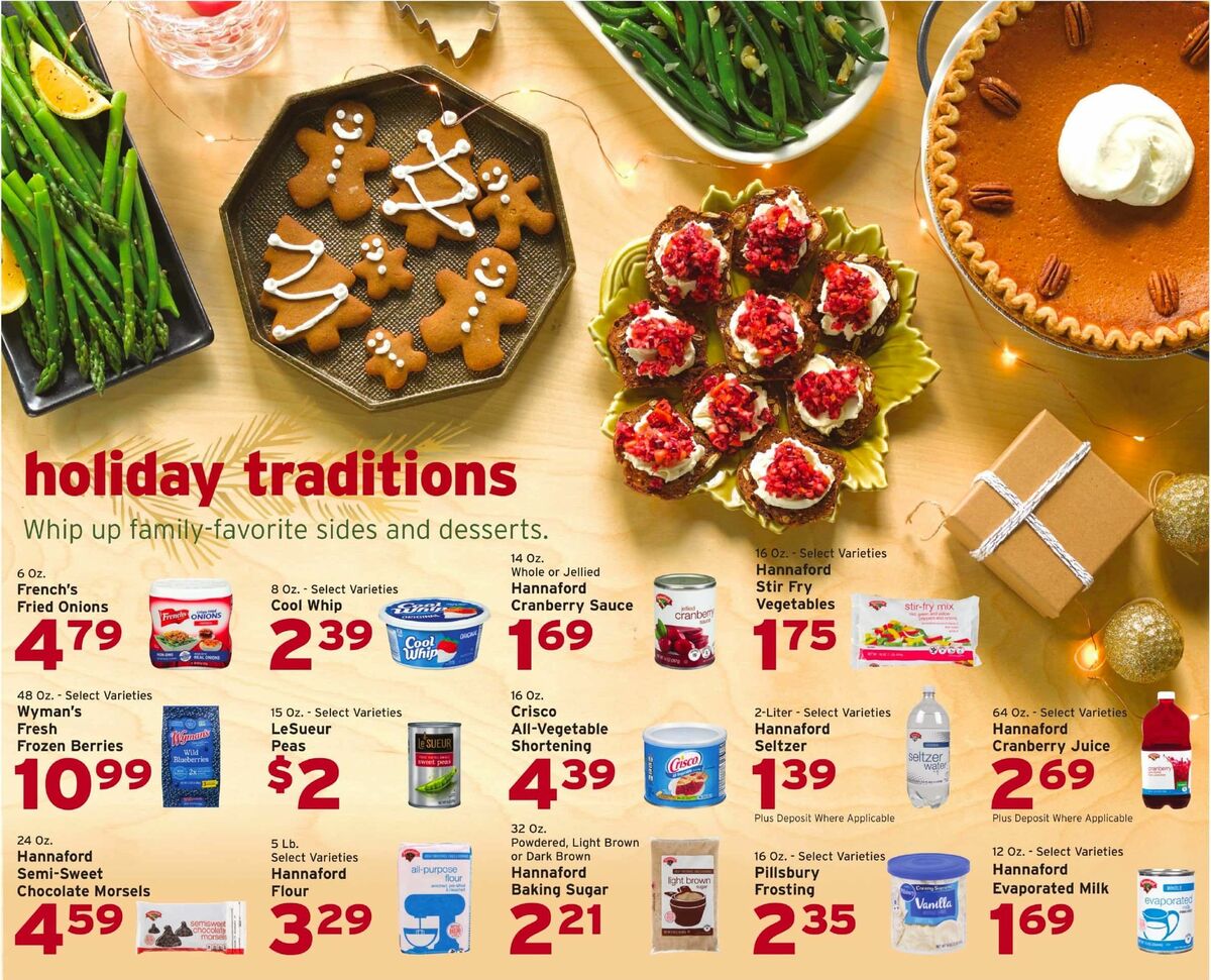 Hannaford Weekly Ad from December 22