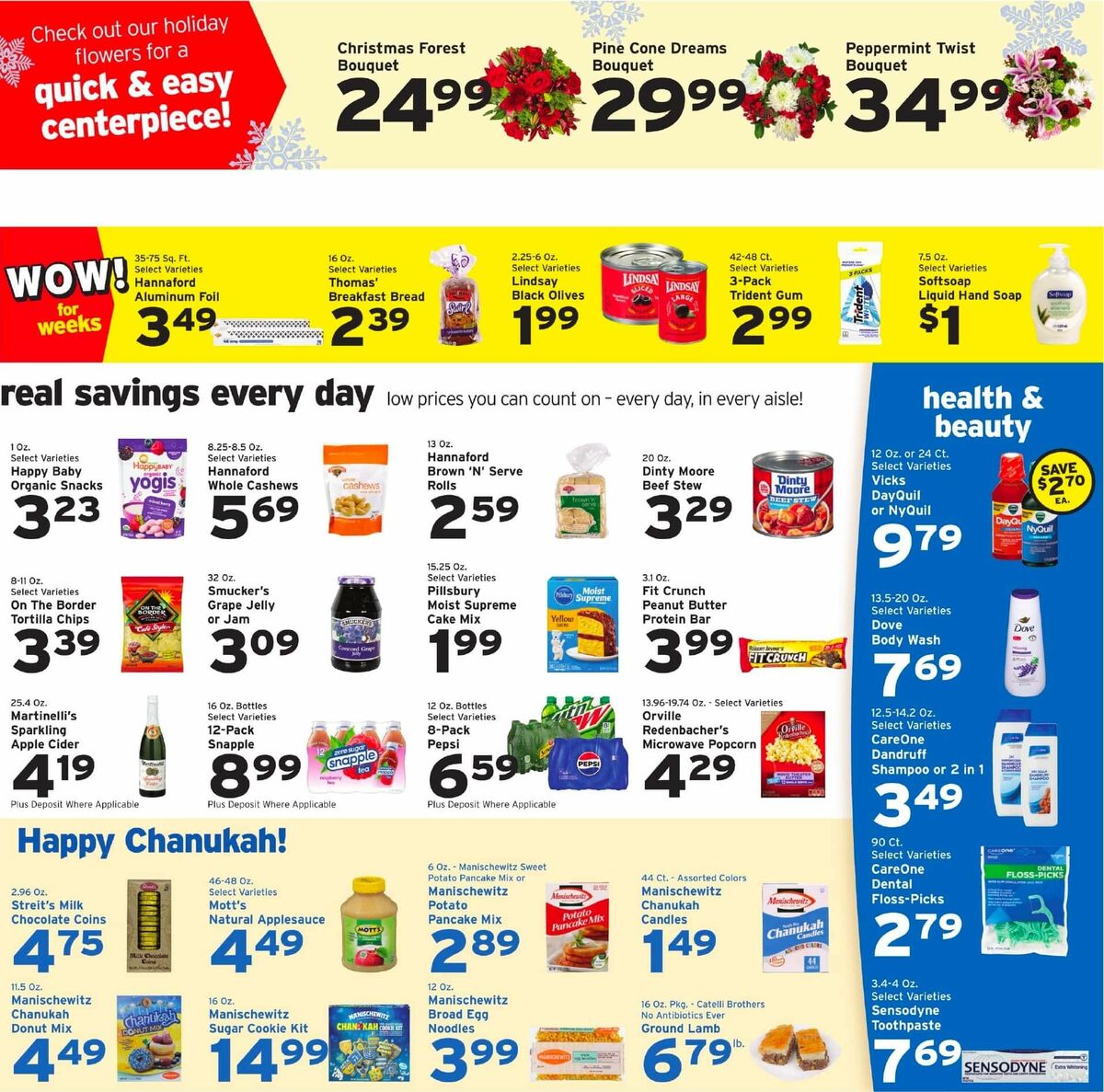 Hannaford Weekly Ad from December 22