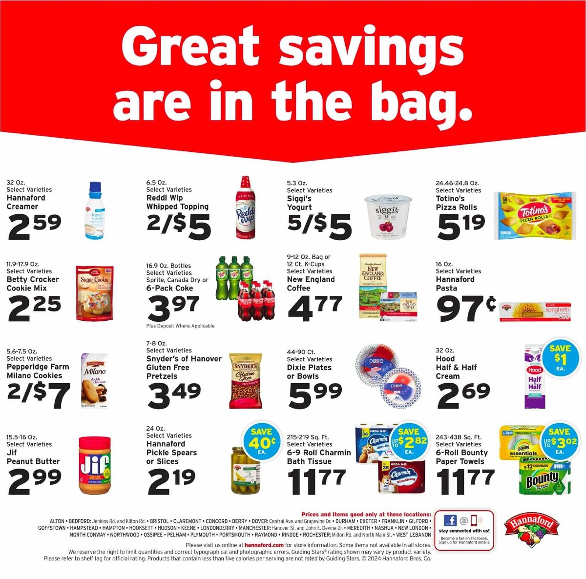 Hannaford Weekly Ad from December 22