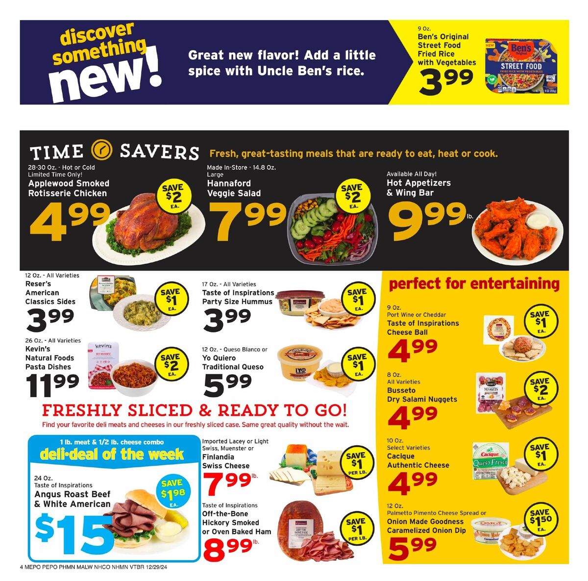 Hannaford Weekly Ad from December 29