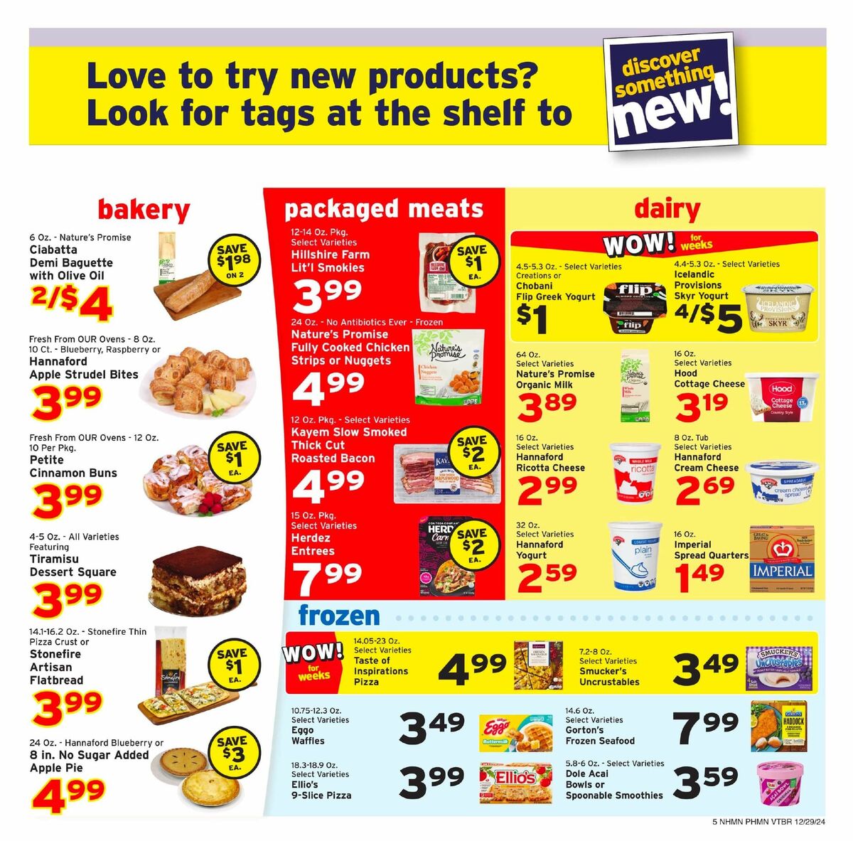 Hannaford Weekly Ad from December 29