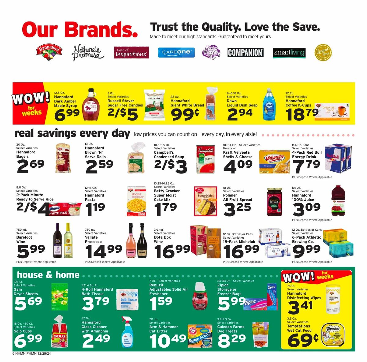 Hannaford Weekly Ad from December 29