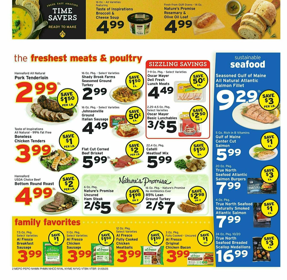 Hannaford Weekly Ad from January 5