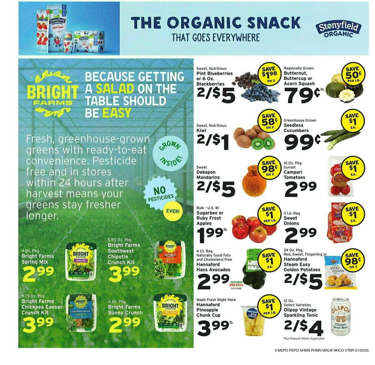 Hannaford Weekly Ad from January 5