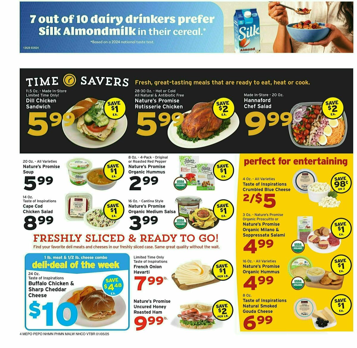 Hannaford Weekly Ad from January 5