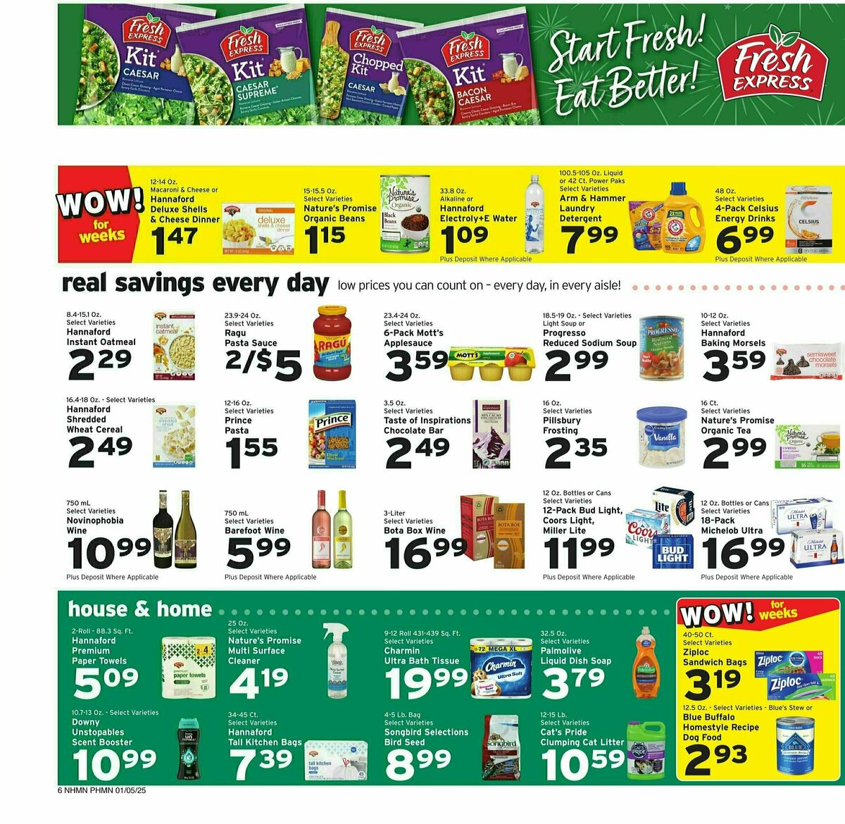 Hannaford Weekly Ad from January 5