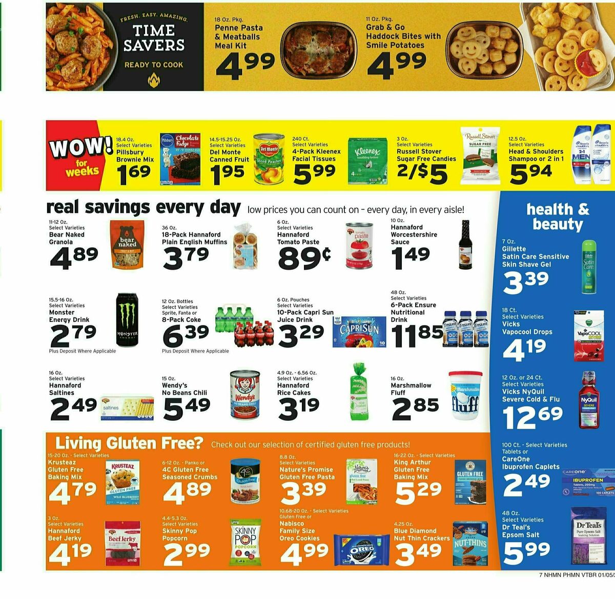 Hannaford Weekly Ad from January 5