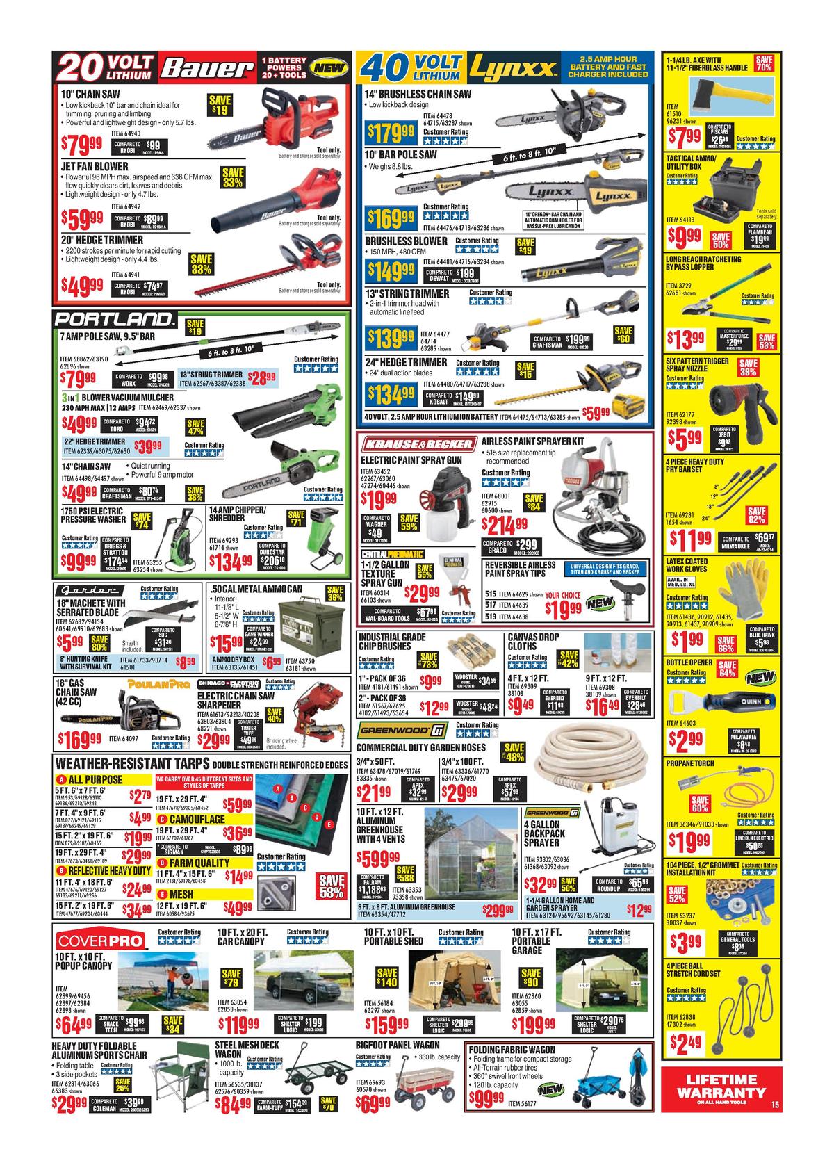 Harbor Freight Tools Weekly Ad from July 1