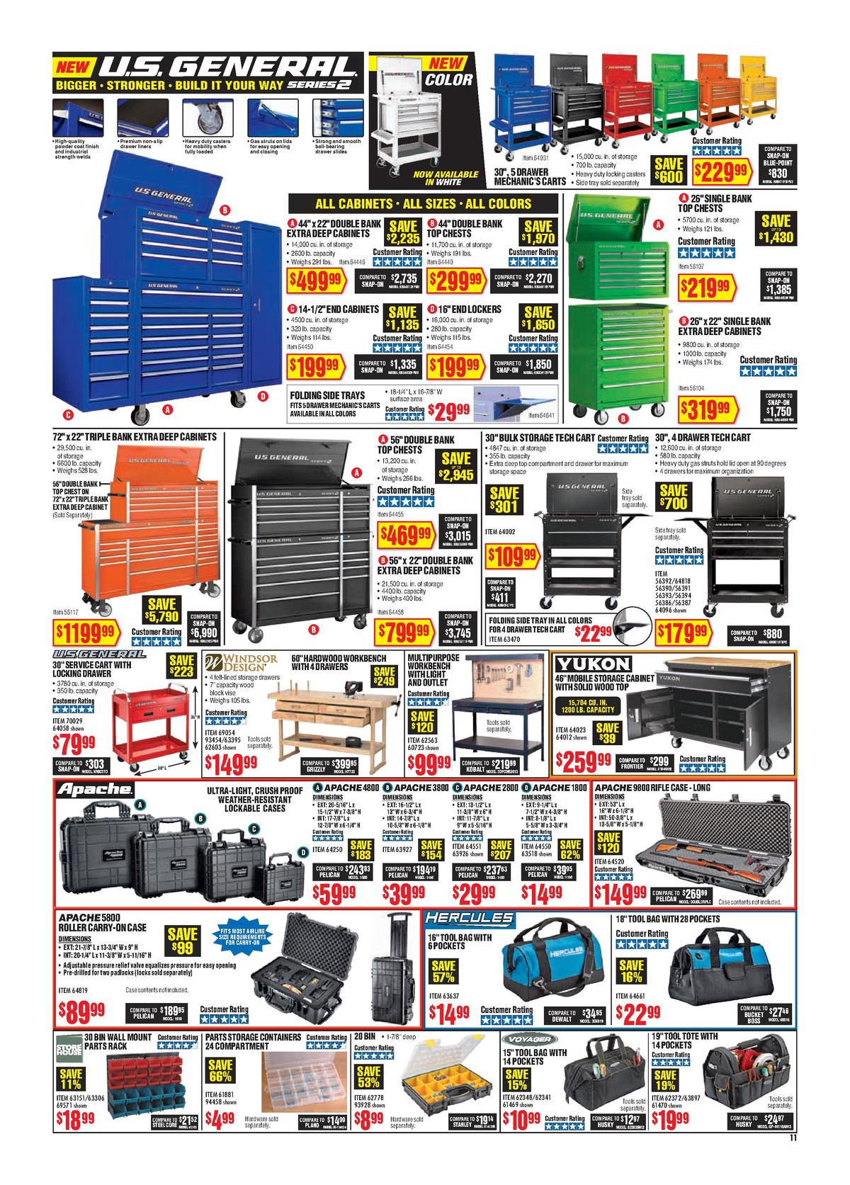 Harbor Freight Tools Weekly Ad from August 1