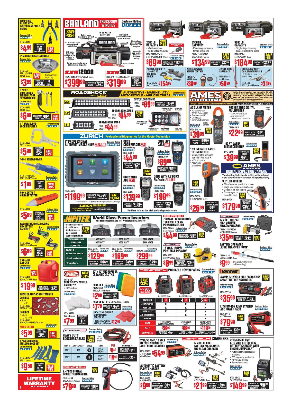 Harbor Freight Tools Weekly Ad from August 1