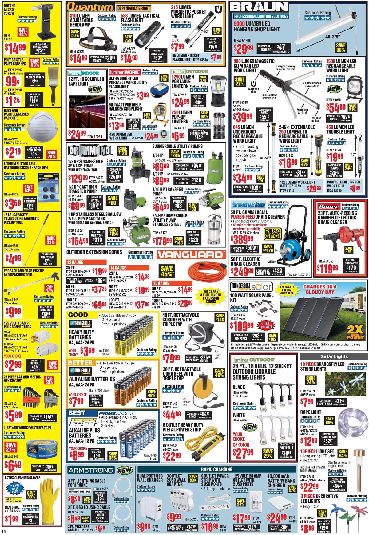 Harbor Freight Tools Weekly Ad from October 1