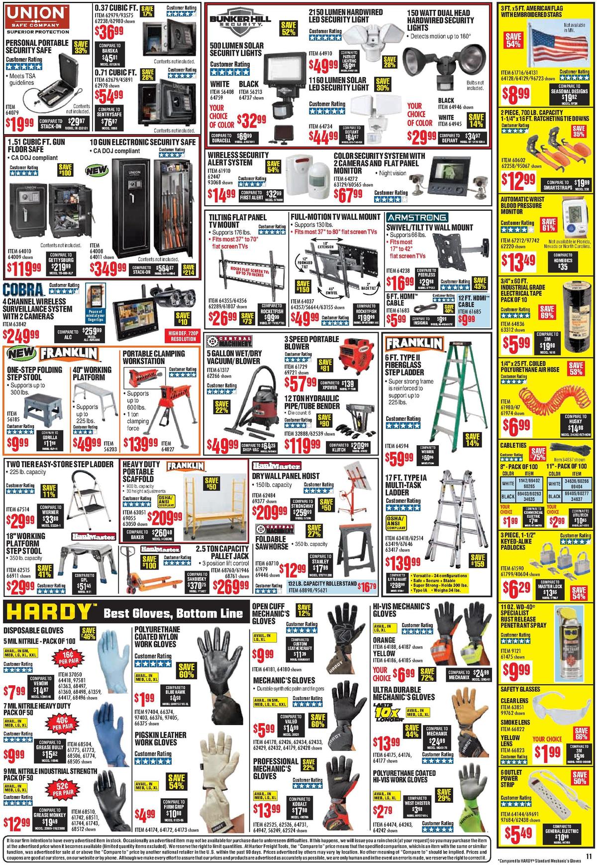 Harbor Freight Tools Weekly Ad from October 1