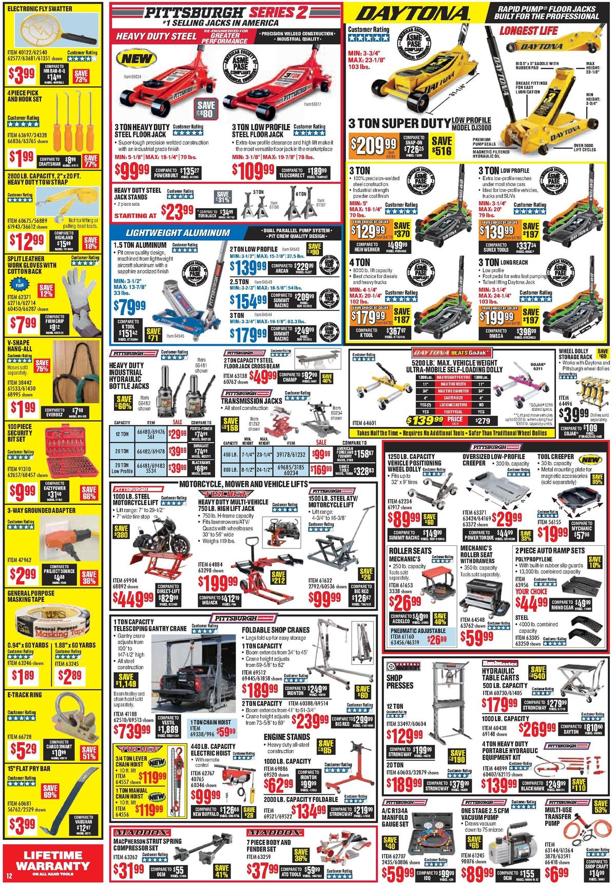 Harbor Freight Tools Weekly Ad from October 1