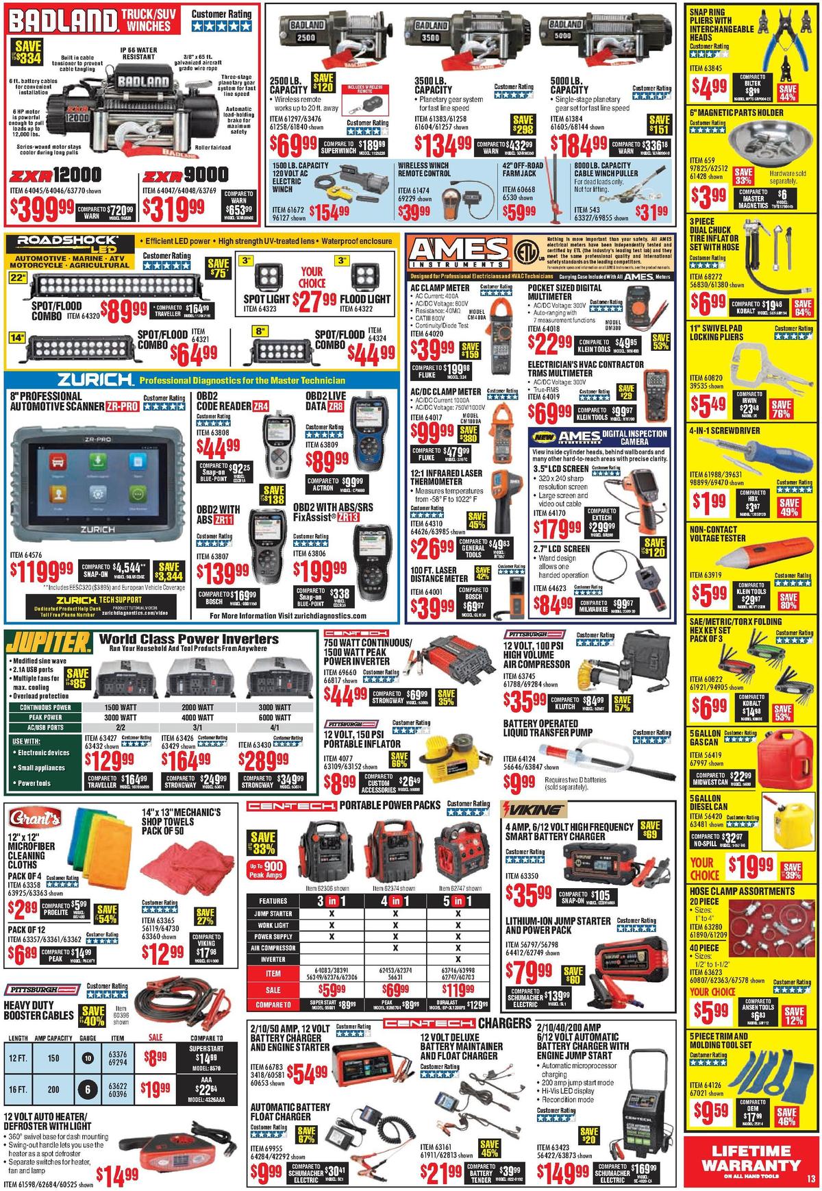 Harbor Freight Tools Weekly Ad from October 1