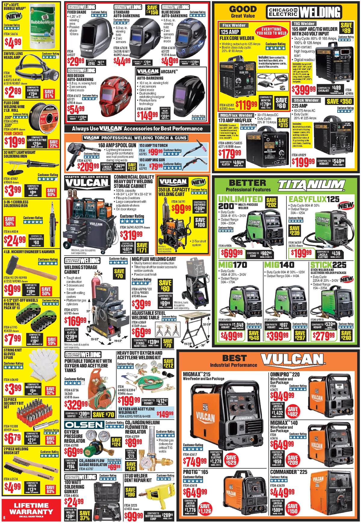 Harbor Freight Tools Weekly Ad from October 1