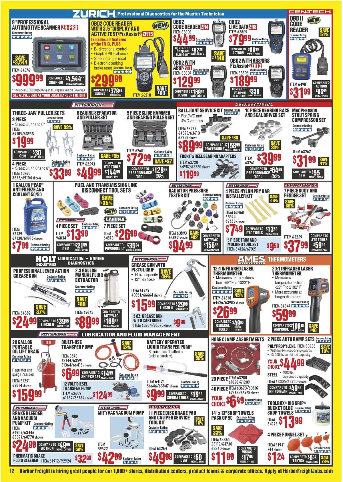 Harbor Freight Tools Weekly Ad from January 1