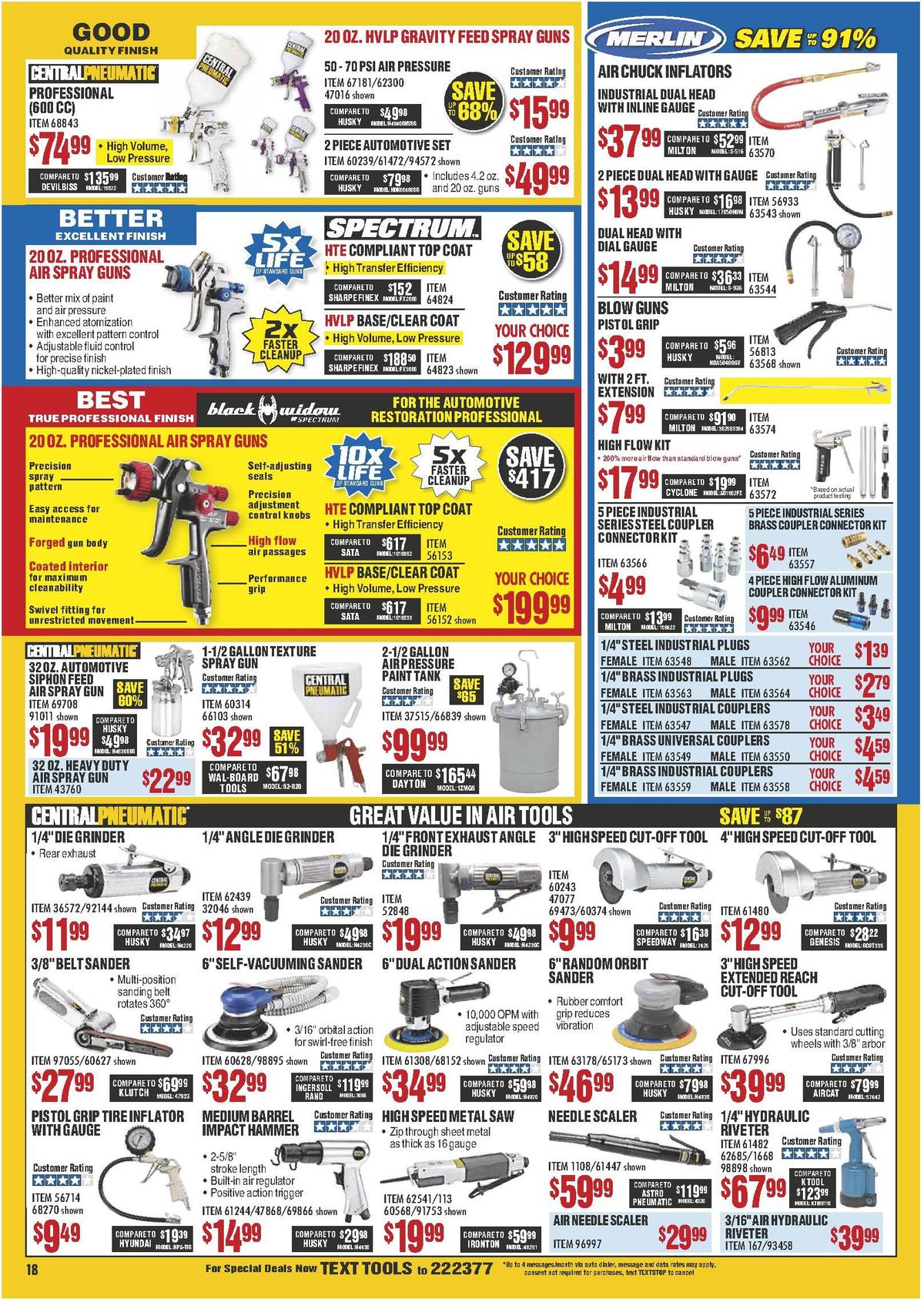 Harbor Freight Tools Weekly Ad from January 1