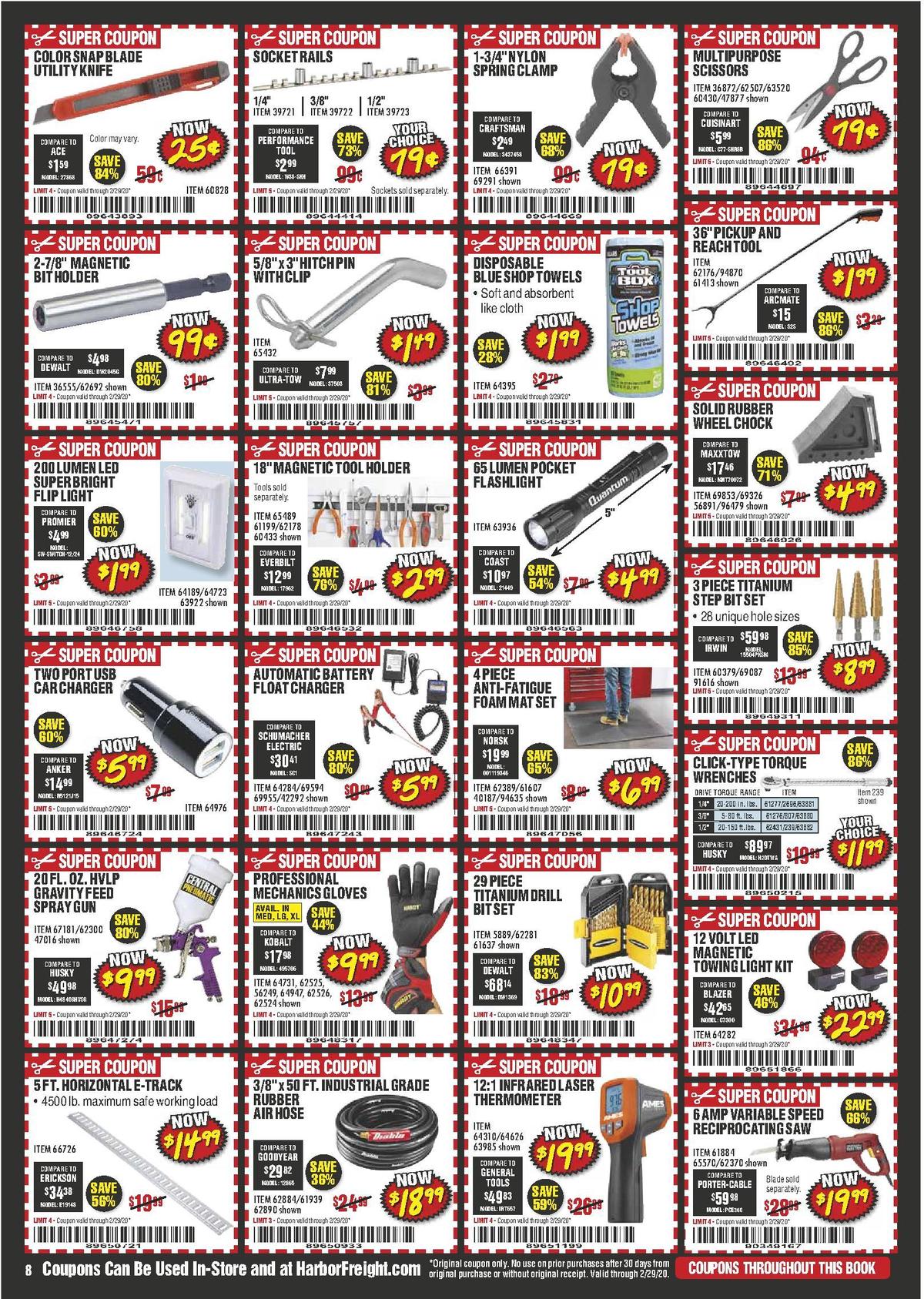 Harbor Freight Tools Weekly Ad from February 1