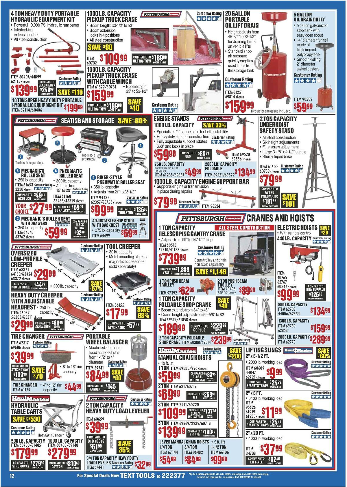 Harbor Freight Tools Weekly Ad from April 1