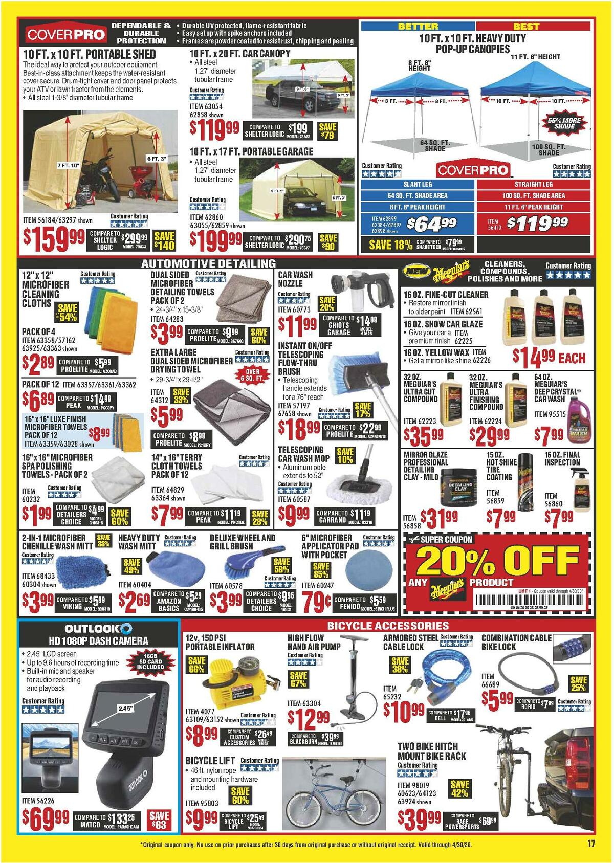 Harbor Freight Tools Weekly Ad from April 1