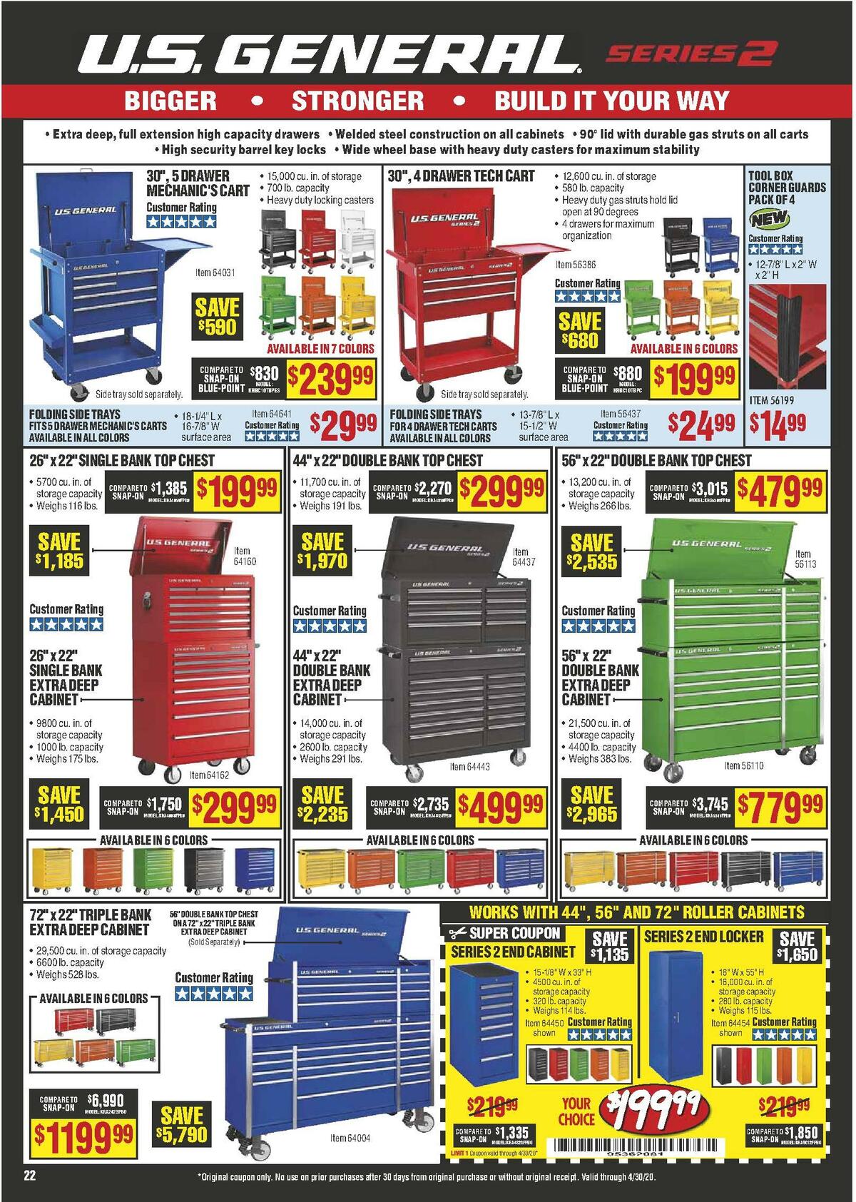 Harbor Freight Tools Weekly Ad from April 1