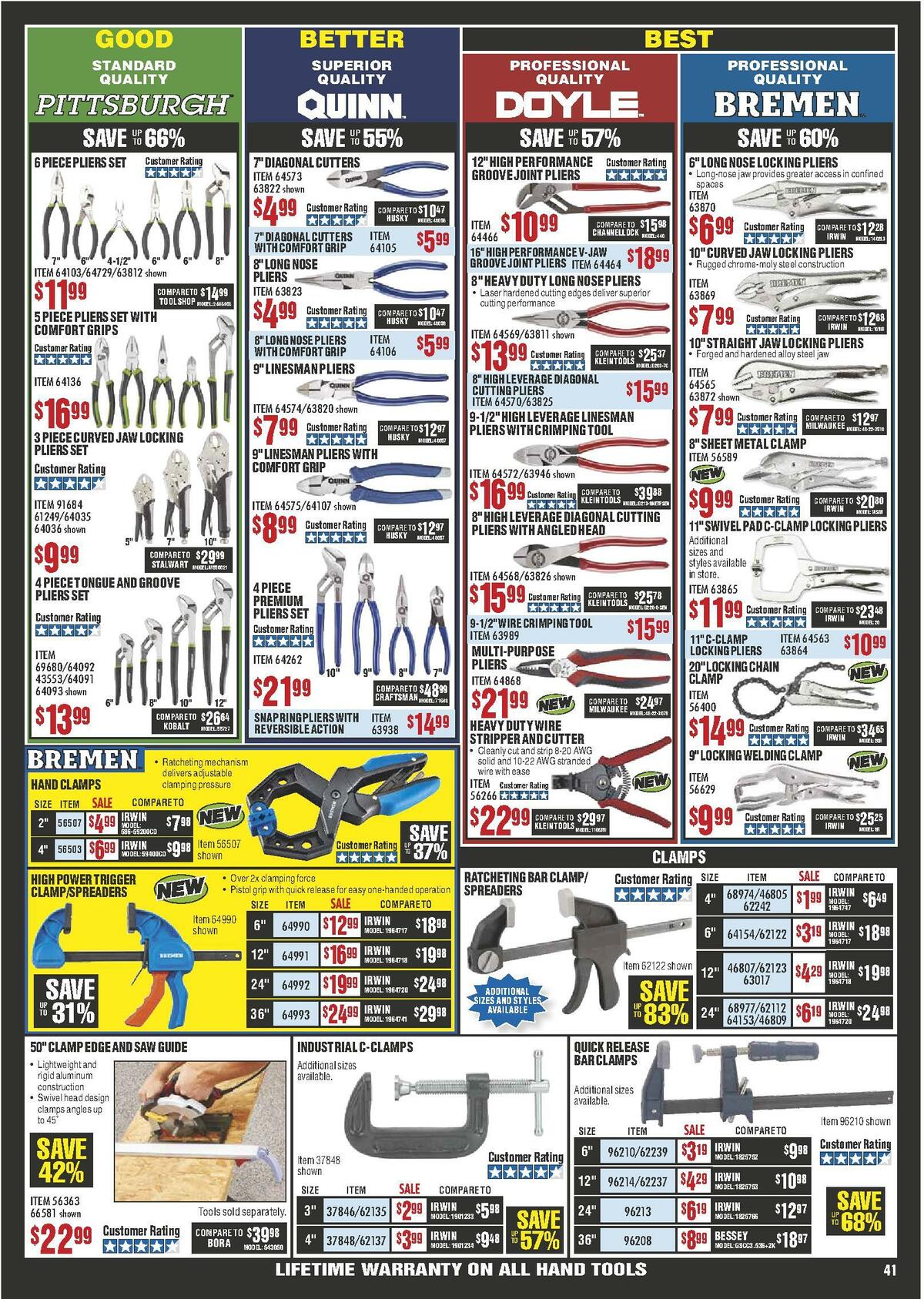 Harbor Freight Tools Weekly Ad from April 1