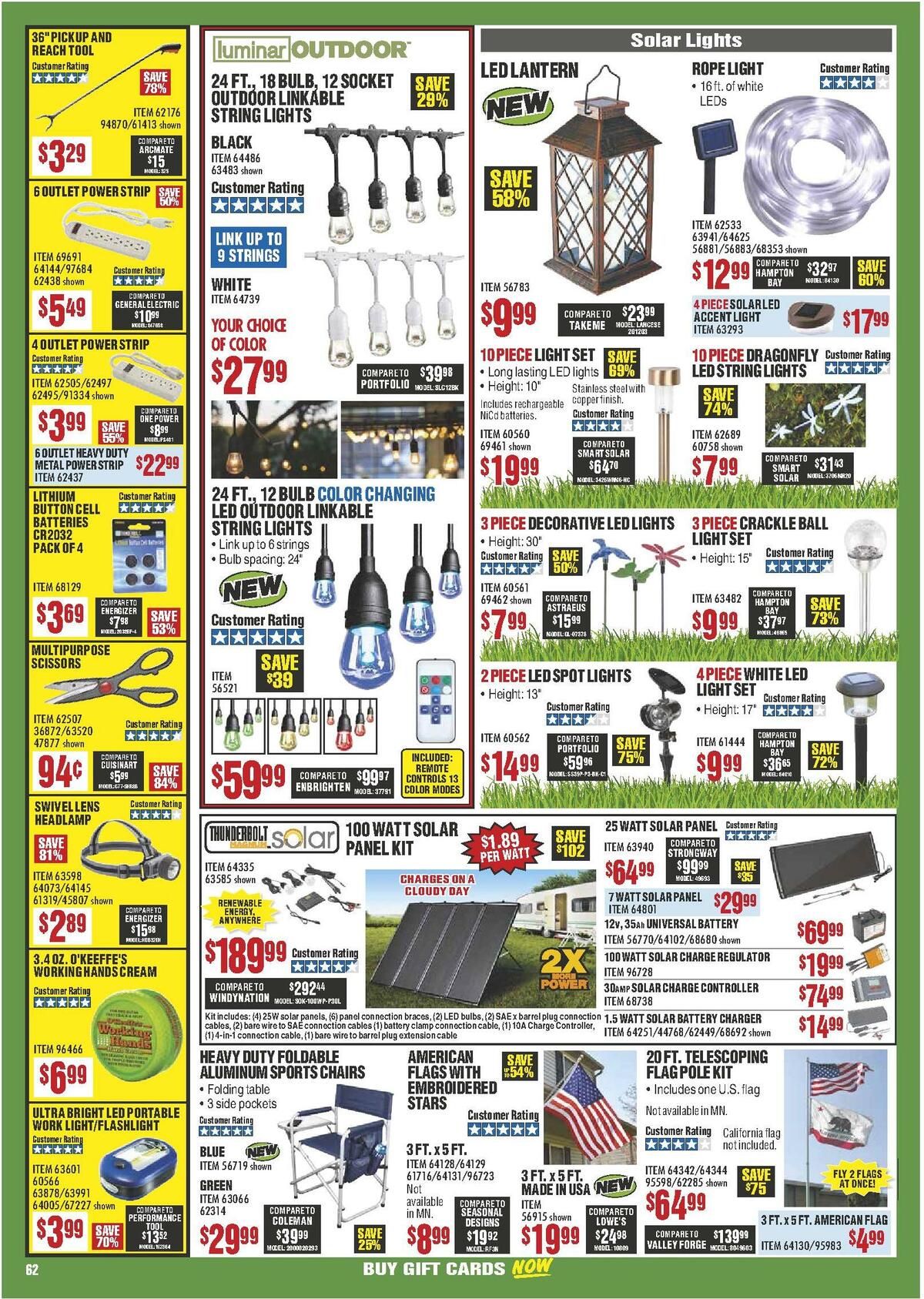 Harbor Freight Tools Weekly Ad from April 1