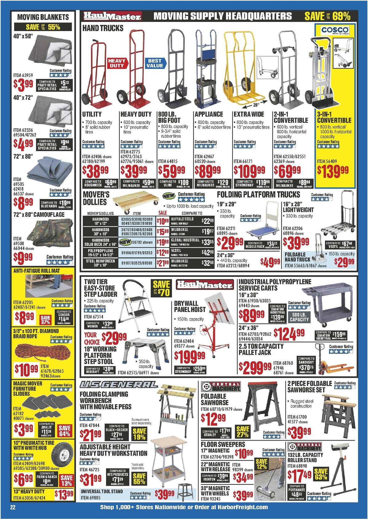 Harbor Freight Tools Weekly Ad from May 1