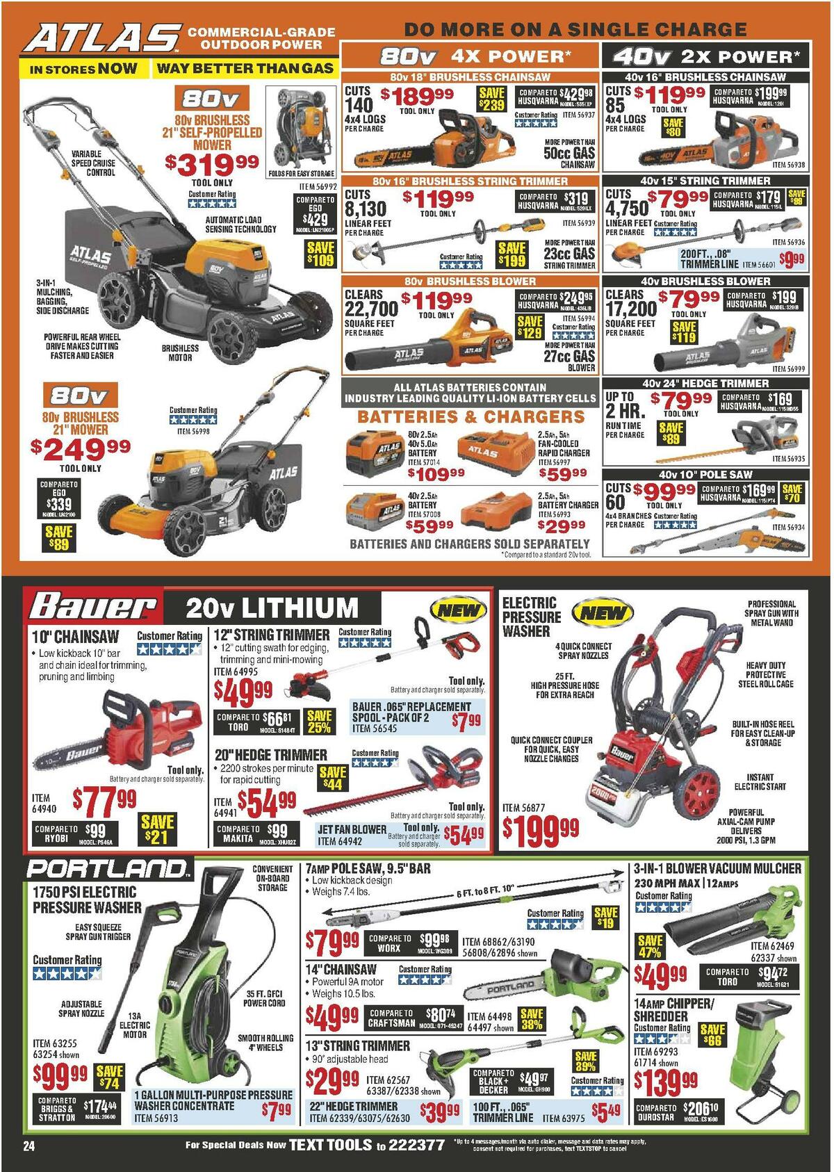 Harbor Freight Tools Weekly Ad from May 1