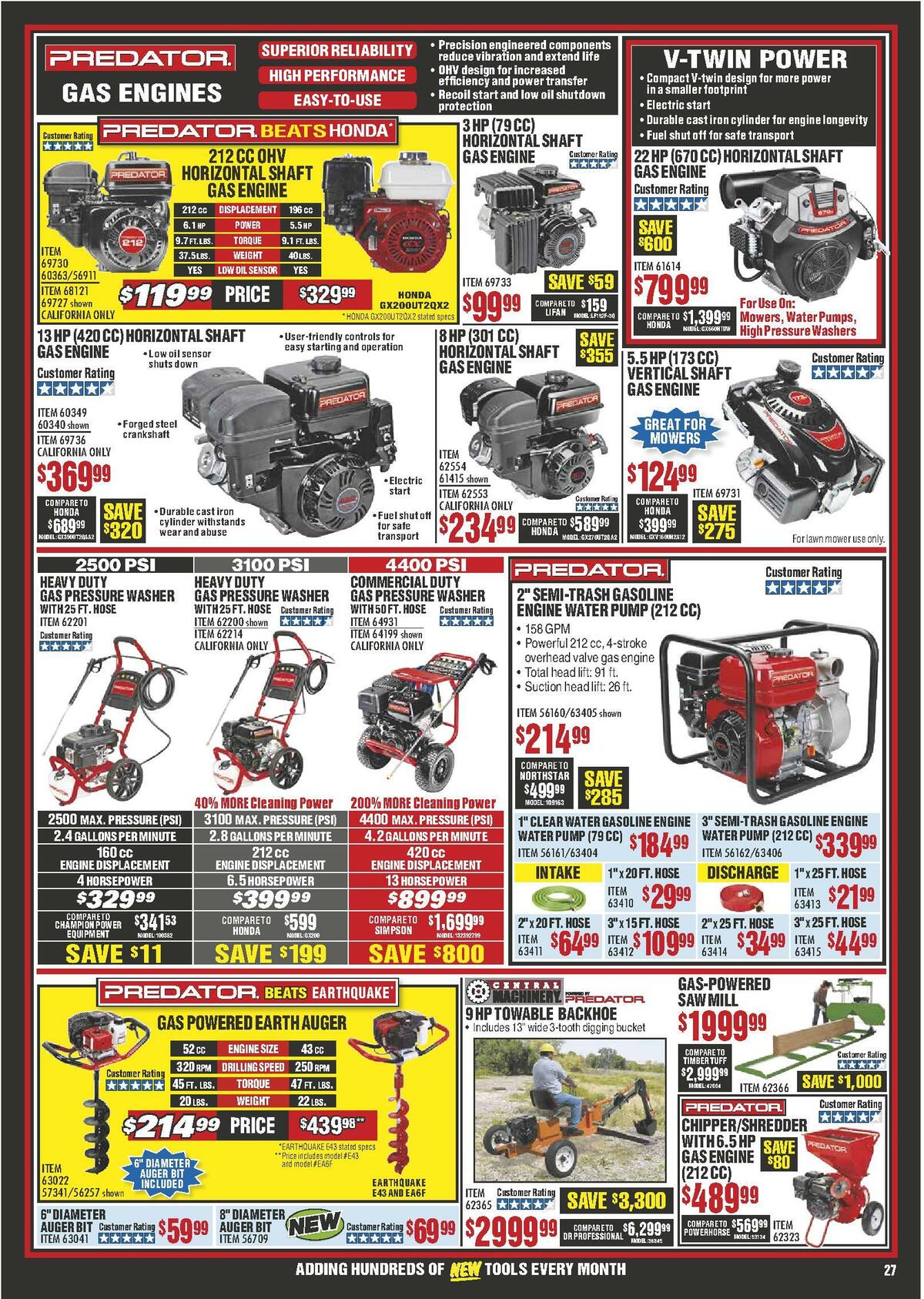 Harbor Freight Tools Weekly Ad from May 1