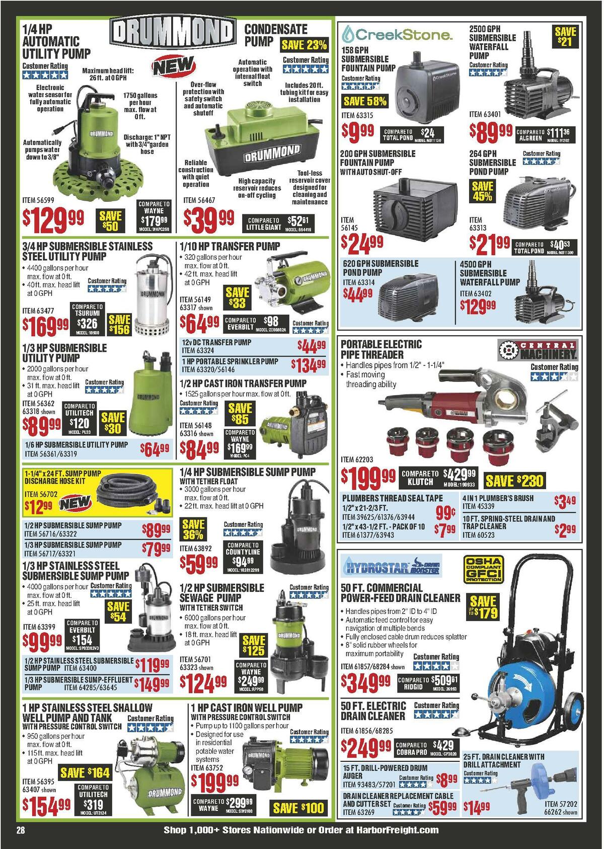 Harbor Freight Tools Weekly Ad from May 1