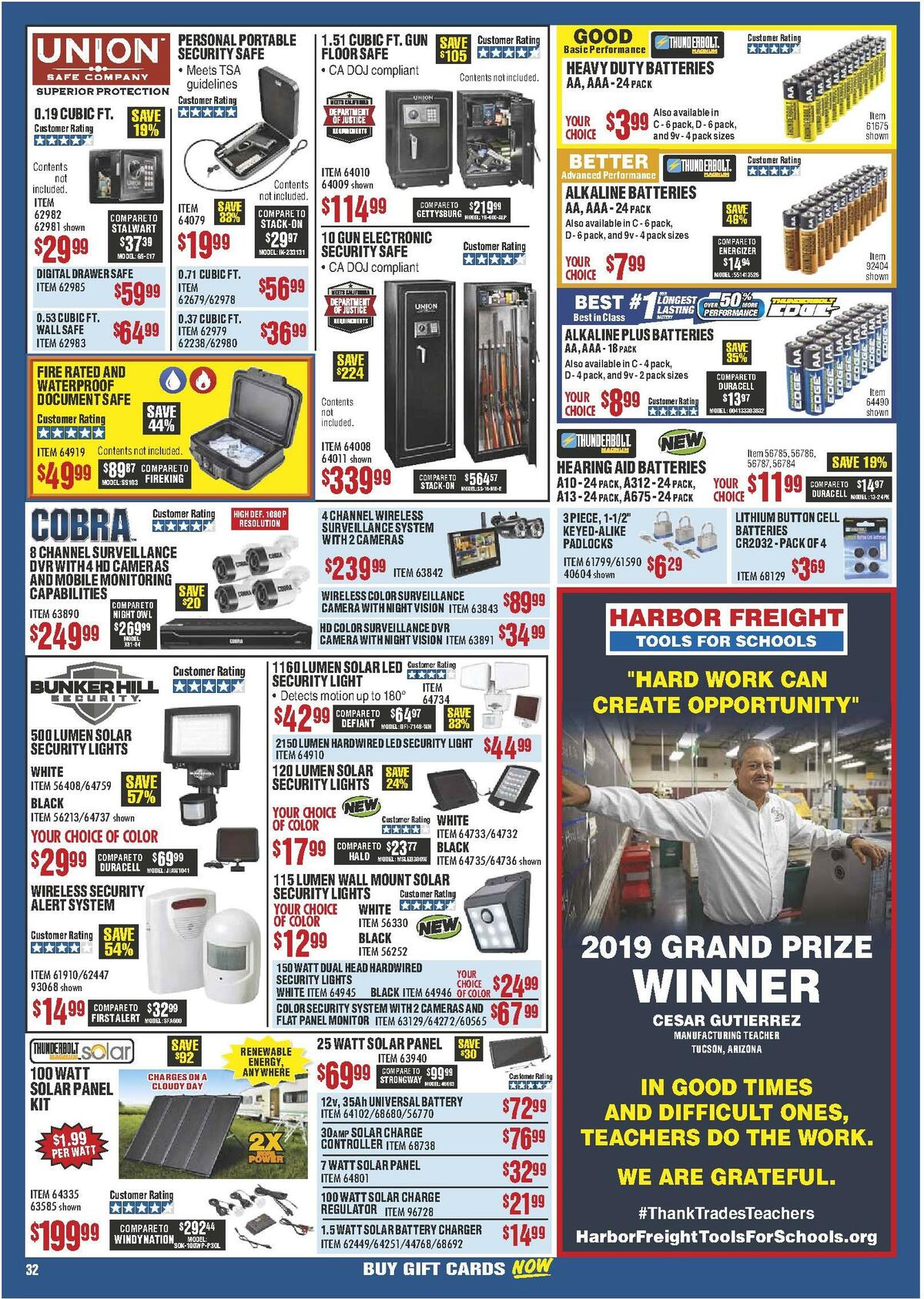 Harbor Freight Tools Weekly Ad from May 1