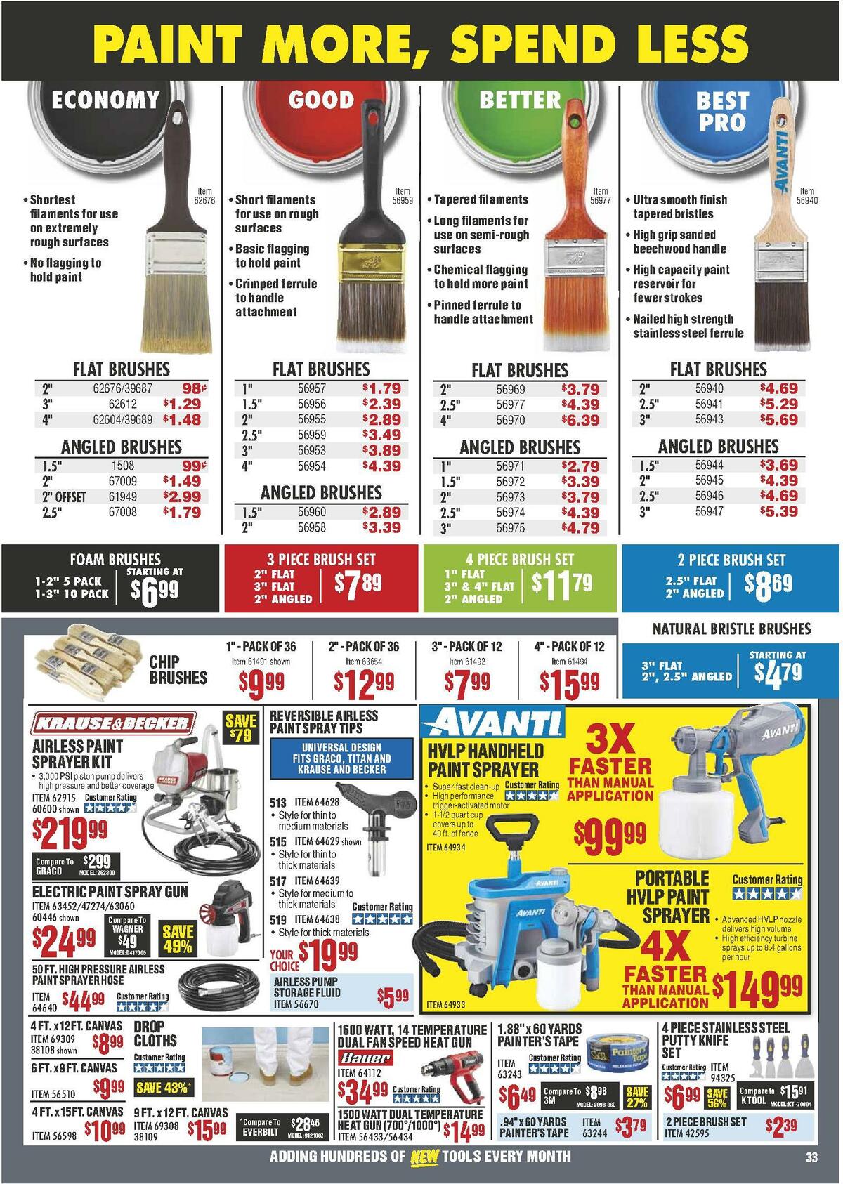 Harbor Freight Tools Weekly Ad from May 1