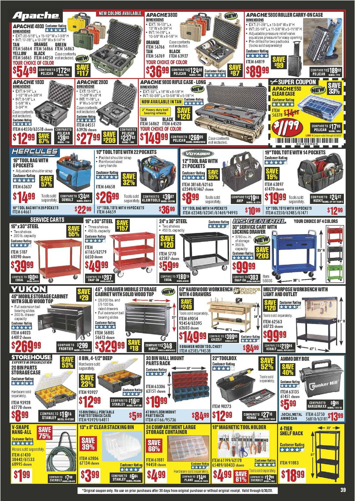 Harbor Freight Tools Weekly Ad from May 1