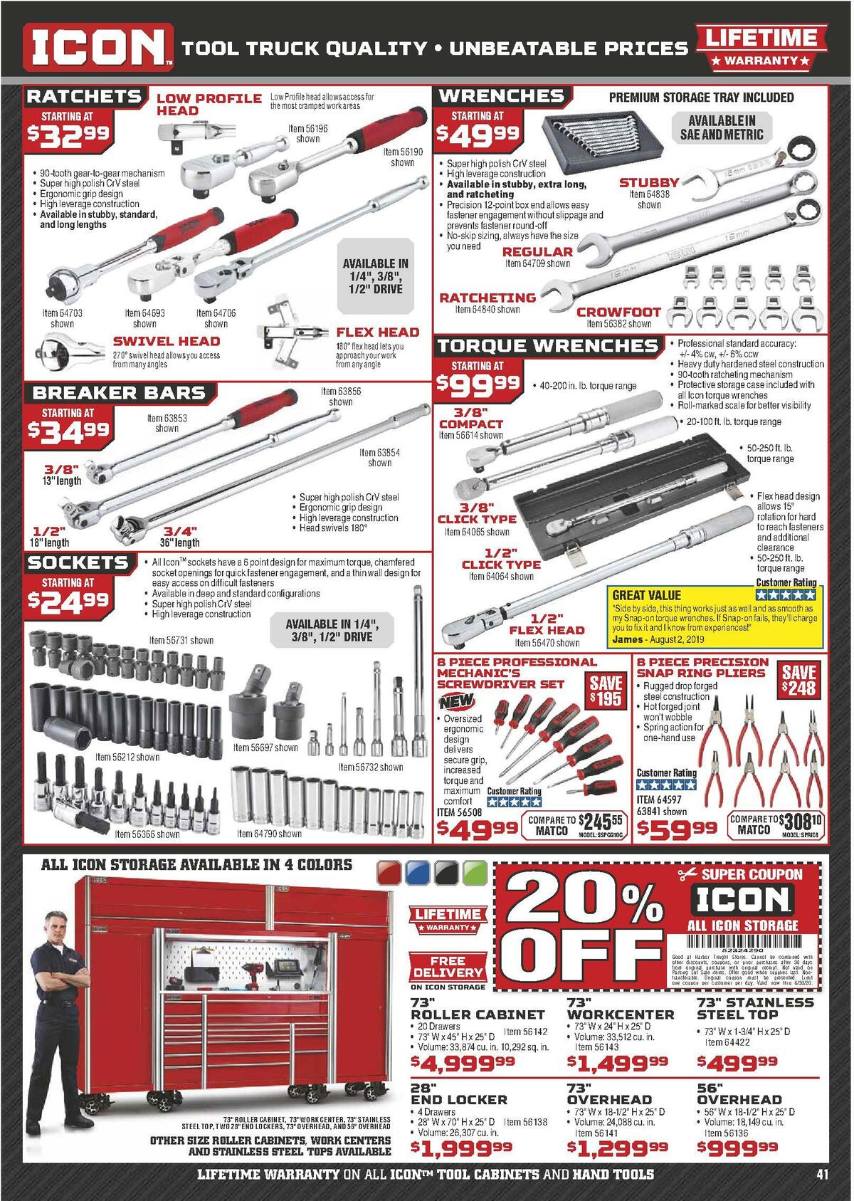 Harbor Freight Tools Weekly Ad from May 1