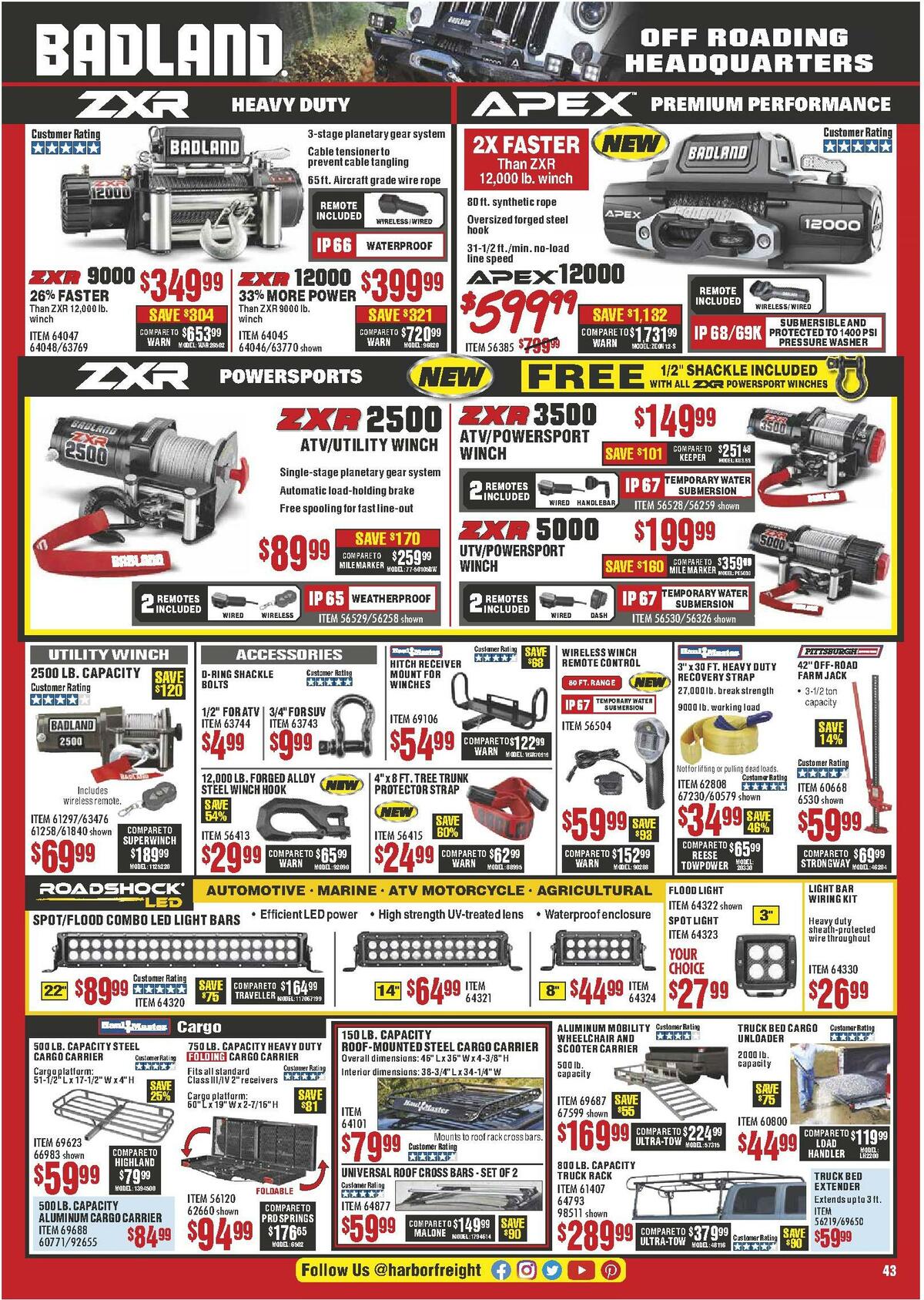 Harbor Freight Tools Weekly Ad from May 1