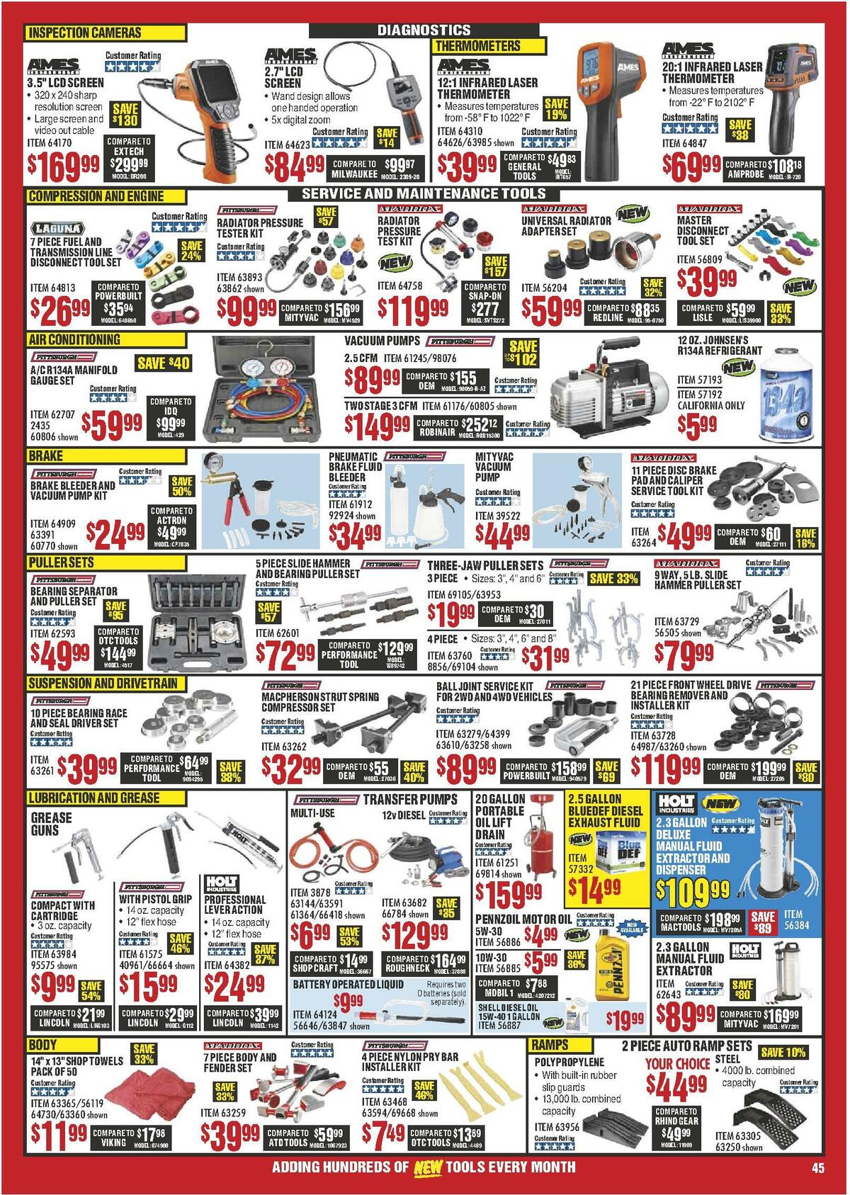 Harbor Freight Tools Weekly Ad from May 1