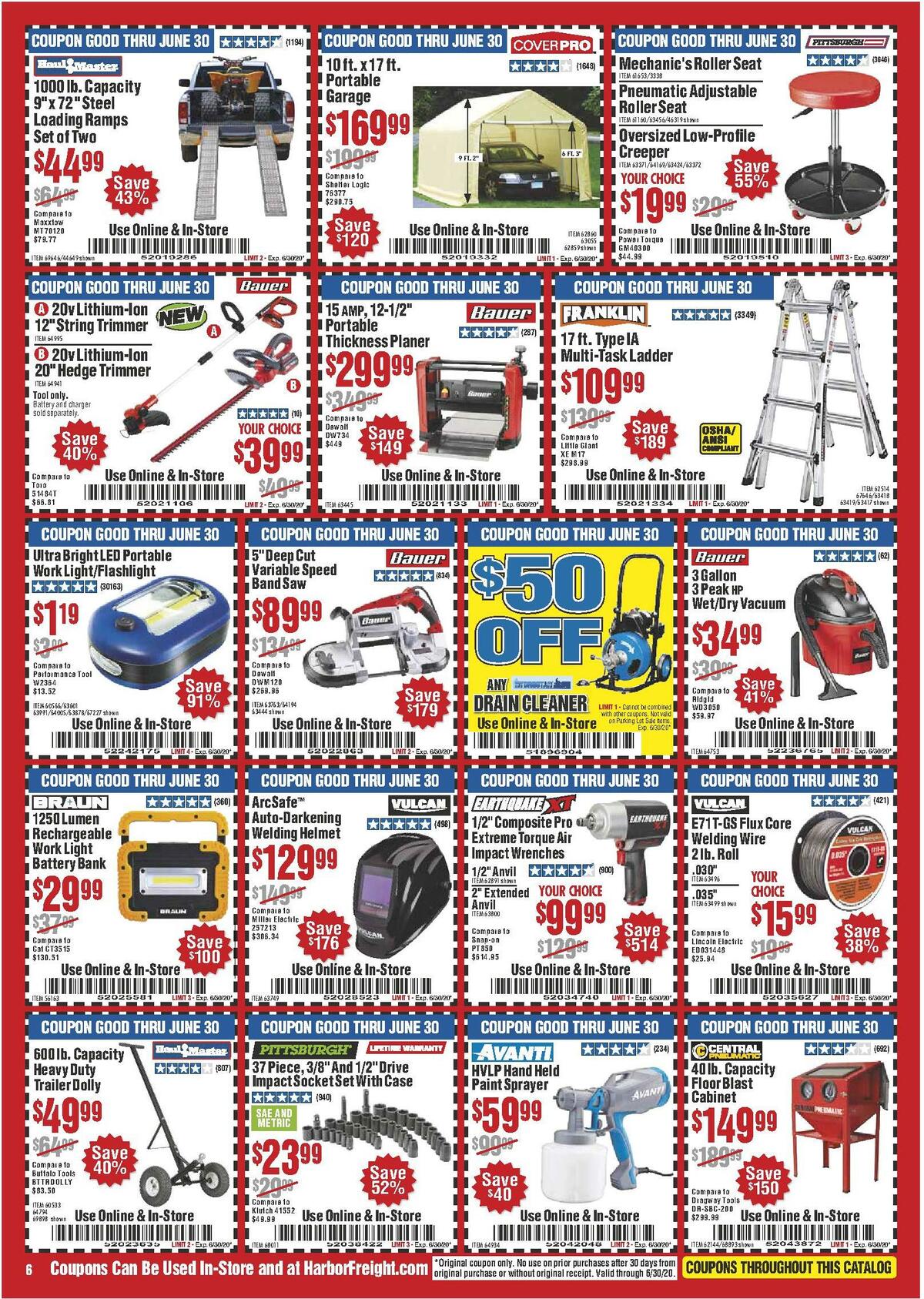 Harbor Freight Tools Weekly Ad from May 1