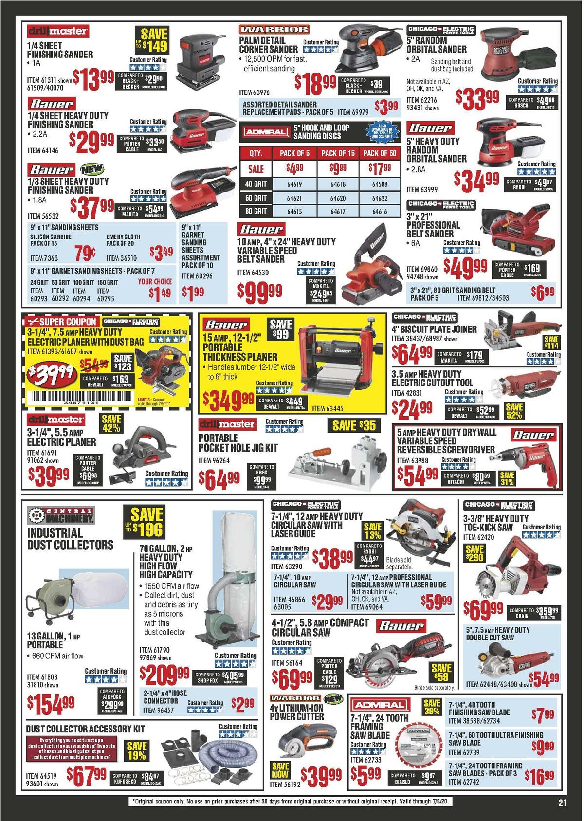 Harbor Freight Tools Weekly Ad from June 1