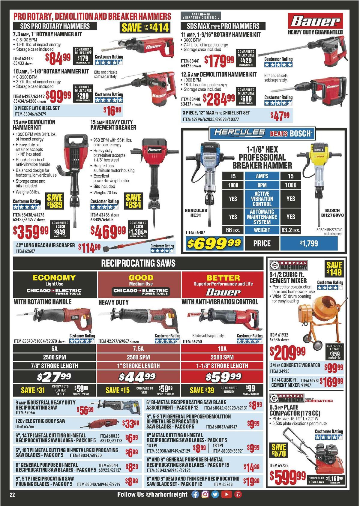 Harbor Freight Tools Weekly Ad from June 1