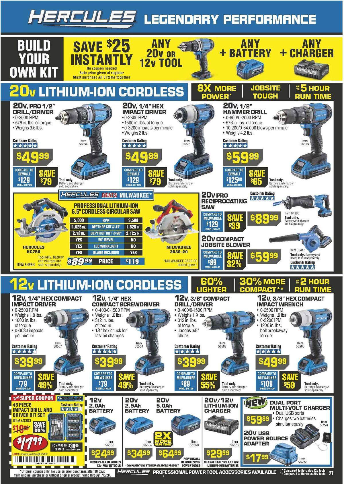 Harbor Freight Tools Weekly Ad from June 1